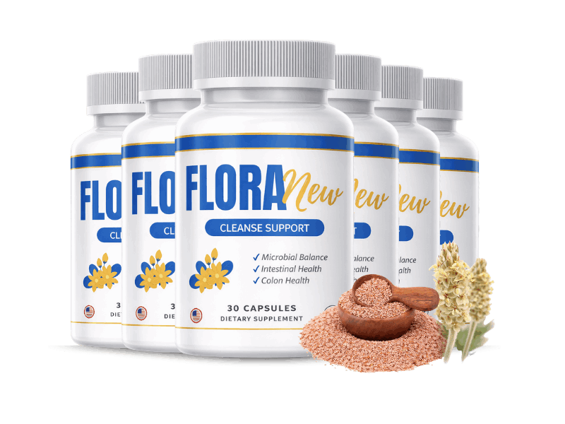 FloraNew-six-bottles six FloraNew bottles image